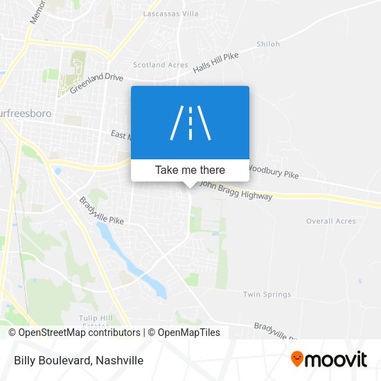 Mapa de Billy Boulevard