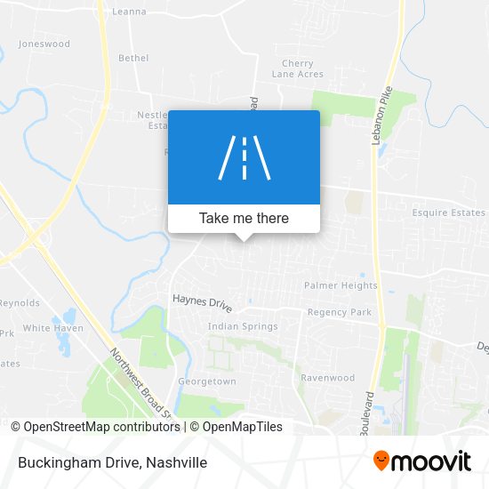 Buckingham Drive map