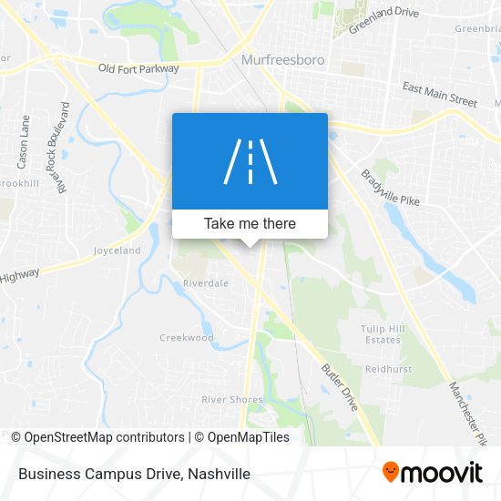 Mapa de Business Campus Drive