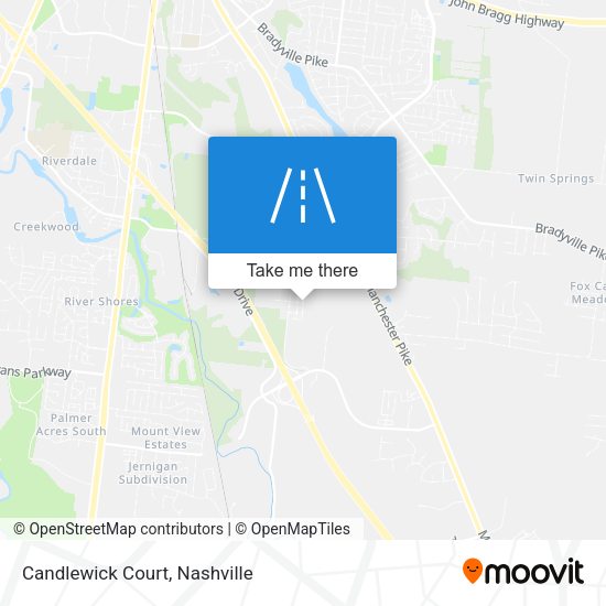 Mapa de Candlewick Court
