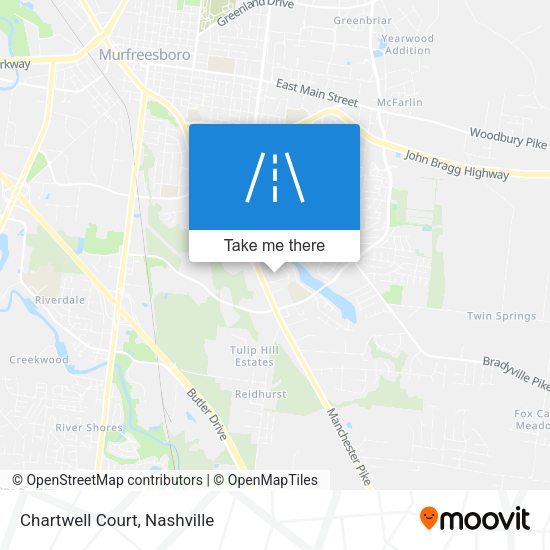 Mapa de Chartwell Court