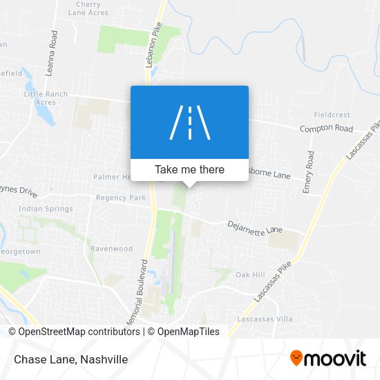 Mapa de Chase Lane