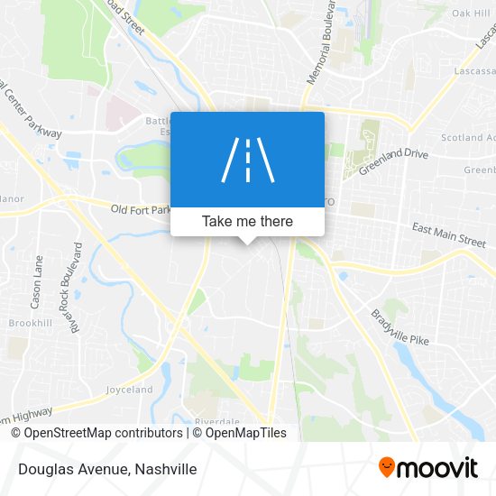 Mapa de Douglas Avenue