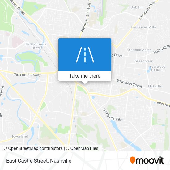 Mapa de East Castle Street