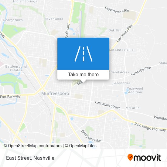 Mapa de East Street