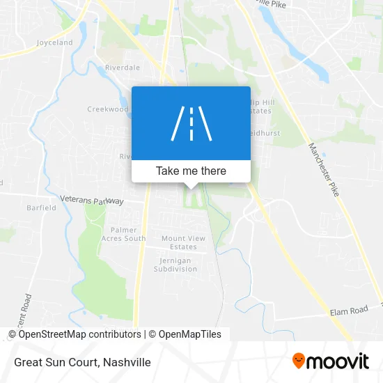 Great Sun Court map