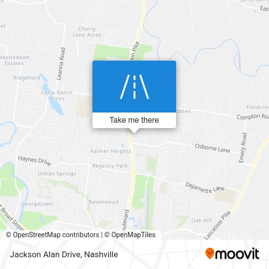 Mapa de Jackson Alan Drive