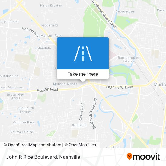 John R Rice Boulevard map