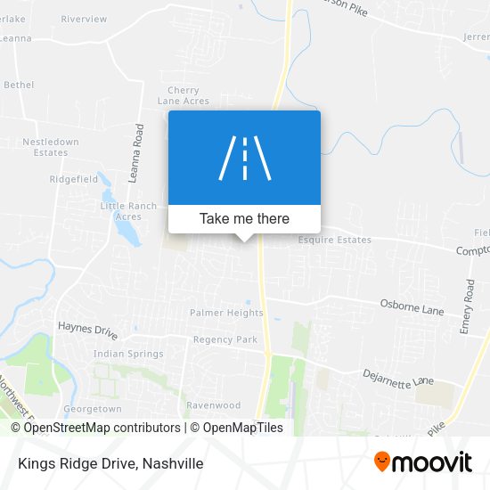 Kings Ridge Drive map