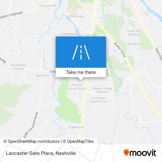 Mapa de Lancaster Gate Place