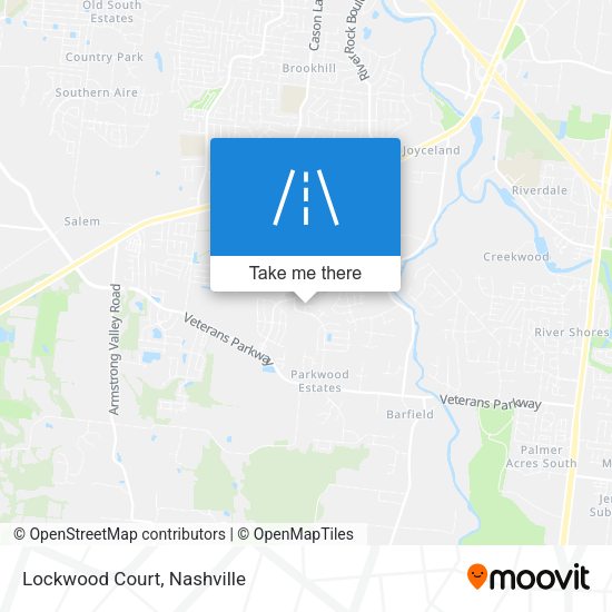 Mapa de Lockwood Court