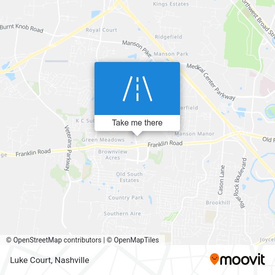 Mapa de Luke Court