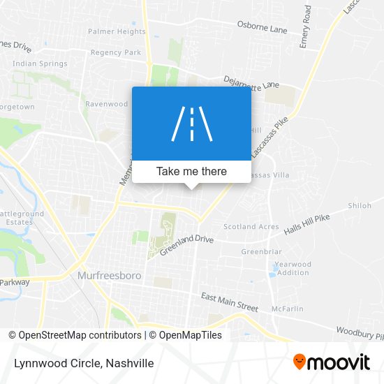 Mapa de Lynnwood Circle