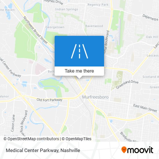 Mapa de Medical Center Parkway