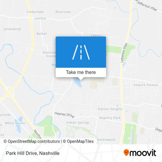 Mapa de Park Hill Drive