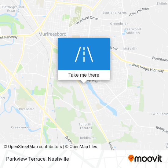 Mapa de Parkview Terrace
