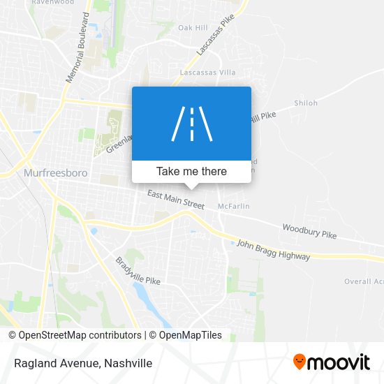 Mapa de Ragland Avenue