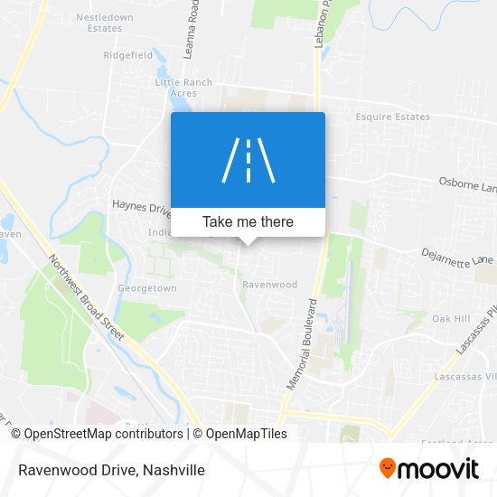 Mapa de Ravenwood Drive