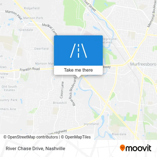 River Chase Drive map