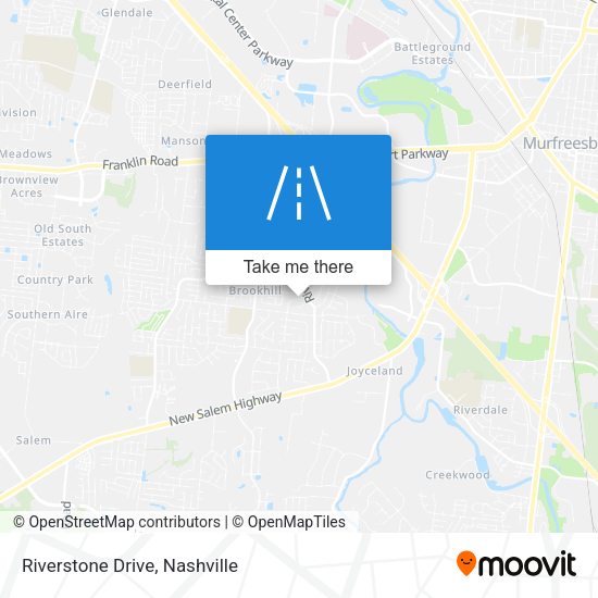 Mapa de Riverstone Drive