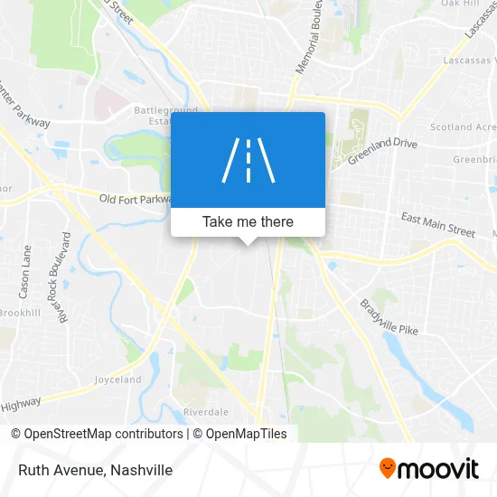 Ruth Avenue map