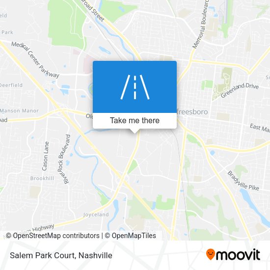 Mapa de Salem Park Court