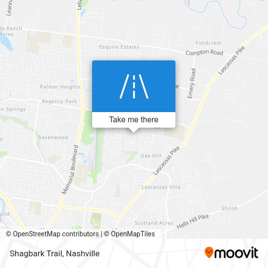 Mapa de Shagbark Trail