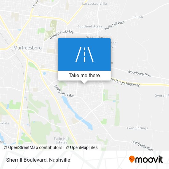 Mapa de Sherrill Boulevard
