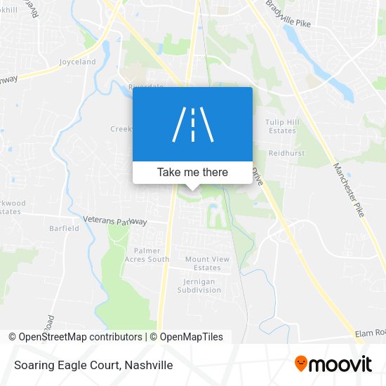 Mapa de Soaring Eagle Court
