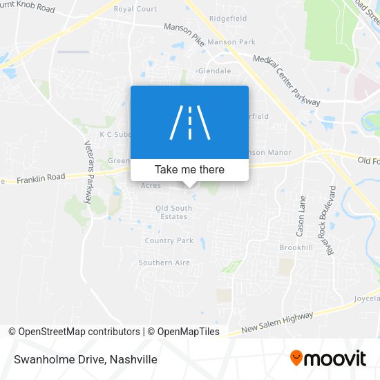 Mapa de Swanholme Drive