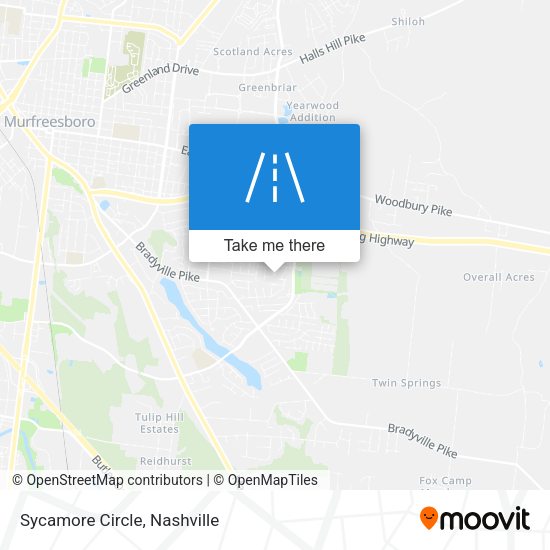 Mapa de Sycamore Circle
