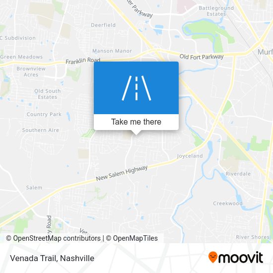 Mapa de Venada Trail