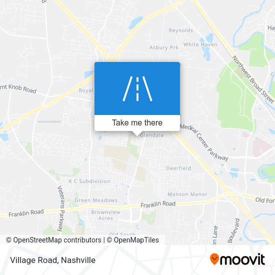 Mapa de Village Road
