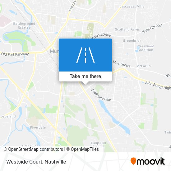 Mapa de Westside Court