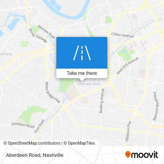 Aberdeen Road map
