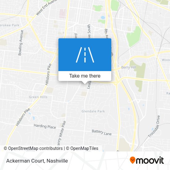 Mapa de Ackerman Court