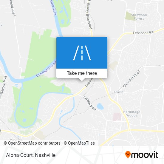 Mapa de Aloha Court