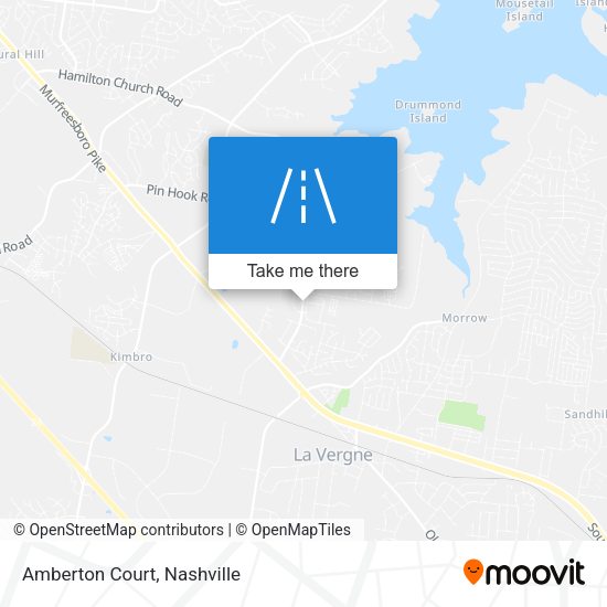 Mapa de Amberton Court
