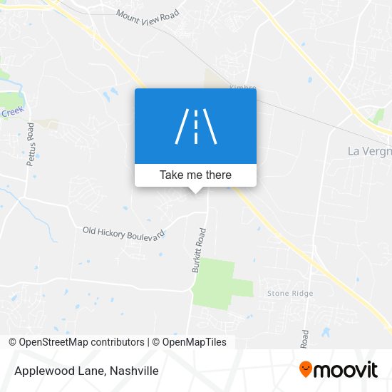 Mapa de Applewood Lane