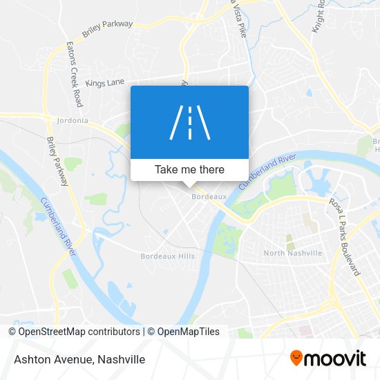 Mapa de Ashton Avenue