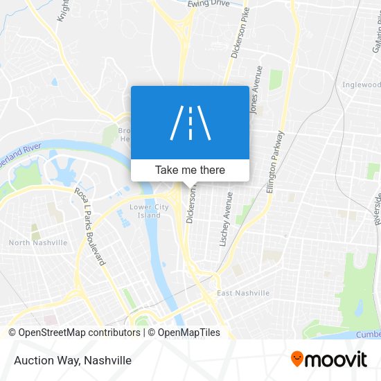 Mapa de Auction Way