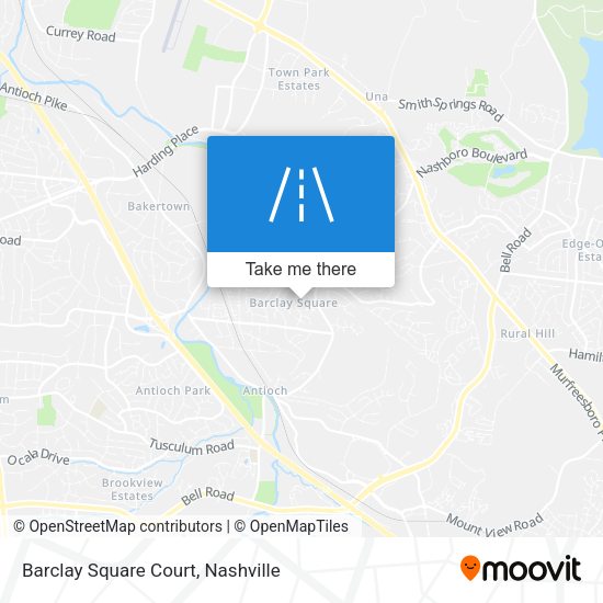 Barclay Square Court map