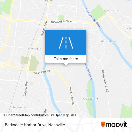 Mapa de Barksdale Harbor Drive