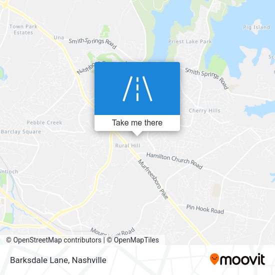 Mapa de Barksdale Lane