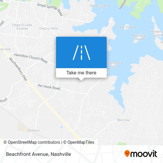 Mapa de Beachfront Avenue