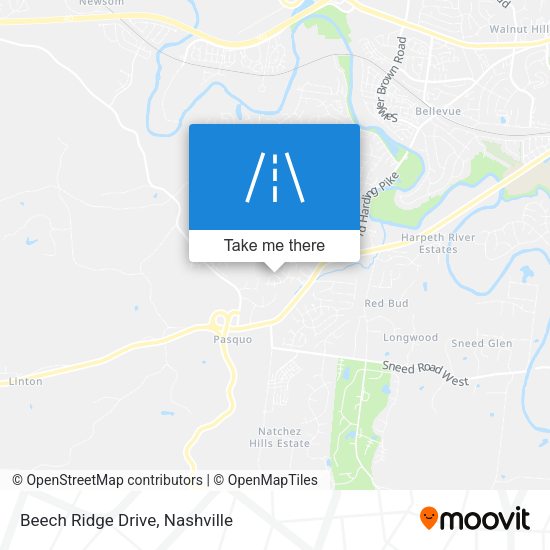 Beech Ridge Drive map