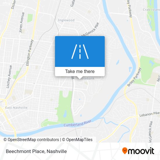 Mapa de Beechmont Place