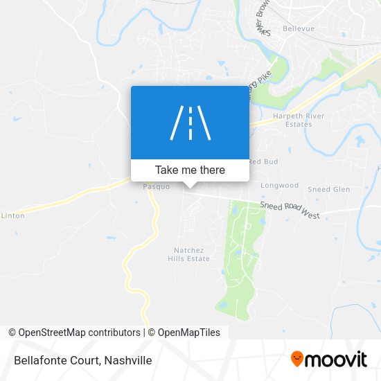 Bellafonte Court map