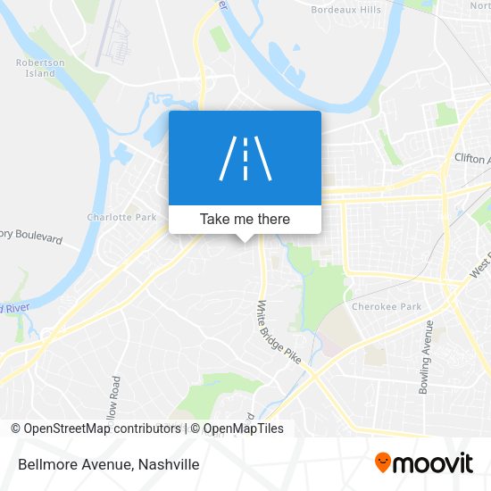 Mapa de Bellmore Avenue