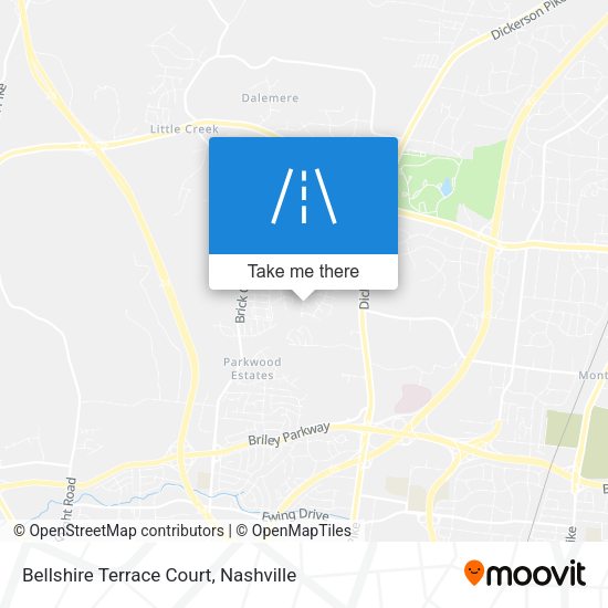 Bellshire Terrace Court map